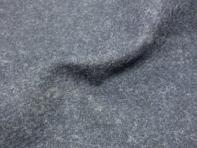 Ткань костюмная п/шерсть №2096-2-2, 300 гр/м2, шир.150см, цвет т.серый - купить в Рубцовске. Цена 512.30 руб.