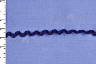 Тесьма плетеная "Вьюнчик"/т.синий - купить в Рубцовске. Цена: 48.03 руб.