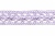 Тесьма кружевная 0621-1855, шир. 18 мм/уп. 20+/-1 м, цвет 107-фиолет - купить в Рубцовске. Цена: 466.97 руб.