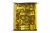 Пайетки "ОмТекс" на нитях, SILVER SHINING, 6 мм F / упак.91+/-1м, цв. 48 - золото - купить в Рубцовске. Цена: 356.19 руб.