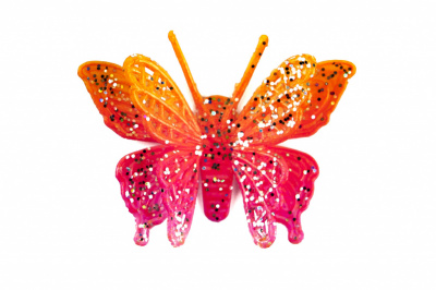 Бабочка декоративная пластиковая #10 - купить в Рубцовске. Цена: 7.09 руб.