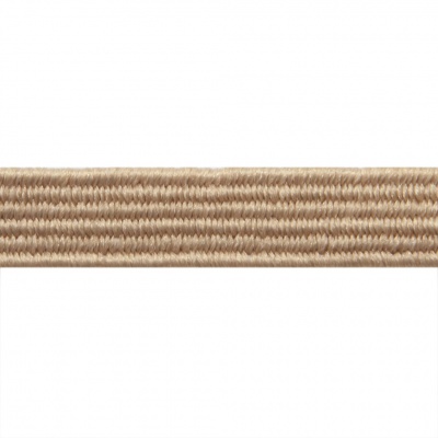 Резиновые нити с текстильным покрытием, шир. 6 мм ( упак.30 м/уп), цв.- 97-бежевый - купить в Рубцовске. Цена: 152.05 руб.