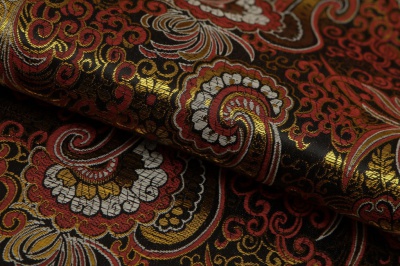Ткань костюмная жаккард, 135 гр/м2, шир.150см, цвет бордо№6 - купить в Рубцовске. Цена 441.95 руб.