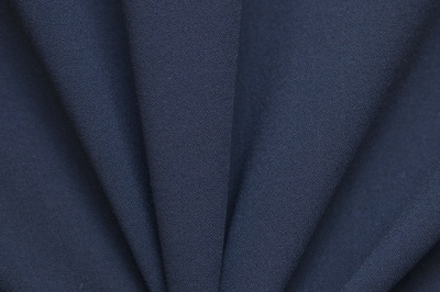 Костюмная ткань с вискозой "Бриджит", 210 гр/м2, шир.150см, цвет т.синий - купить в Рубцовске. Цена 564.96 руб.