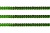Пайетки "ОмТекс" на нитях, SILVER-BASE, 6 мм С / упак.73+/-1м, цв. 4 - зеленый - купить в Рубцовске. Цена: 484.77 руб.