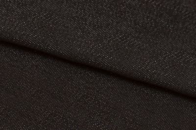 Ткань джинсовая №96, 160 гр/м2, шир.148см, цвет чёрный - купить в Рубцовске. Цена 350.42 руб.
