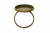 Заготовка для рукоделия металлическая фигурная для кольца 15мм - купить в Рубцовске. Цена: 7.44 руб.
