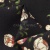 Плательная ткань "Фламенко" 3.1, 80 гр/м2, шир.150 см, принт растительный - купить в Рубцовске. Цена 239.03 руб.