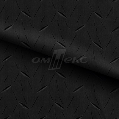 Ткань подкладочная жаккард Р14076-1, чёрный, 85 г/м2, шир. 150 см, 230T - купить в Рубцовске. Цена 166.45 руб.