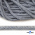 Шнур плетеный d-6 мм круглый, 70% хлопок 30% полиэстер, уп.90+/-1 м, цв.1086-голубой - купить в Рубцовске. Цена: 588 руб.