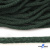 Шнур плетеный d-6 мм, 70% хлопок 30% полиэстер, уп.90+/-1 м, цв.1083-тём.зелёный - купить в Рубцовске. Цена: 588 руб.