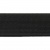 Резинка 25 мм Тканая, 13,75 гр/п.м, (бобина 25 +/-0,5 м) - черная  - купить в Рубцовске. Цена: 11.67 руб.