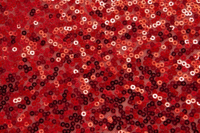 Сетка с пайетками №18, 188 гр/м2, шир.130см, цвет красный - купить в Рубцовске. Цена 371 руб.