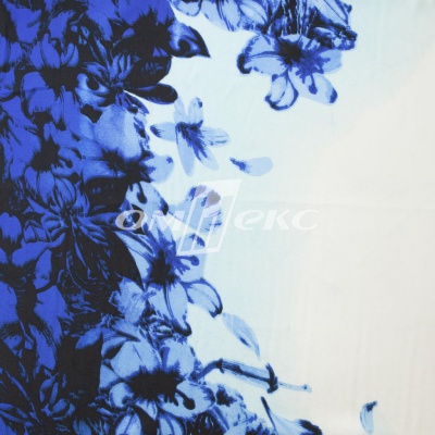 Плательная ткань "Фламенко" 19.1, 80 гр/м2, шир.150 см, принт растительный - купить в Рубцовске. Цена 241.49 руб.