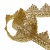 Тесьма металлизированная 0384-0240, шир. 40 мм/уп. 25+/-1 м, цвет золото - купить в Рубцовске. Цена: 490.74 руб.