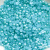 0404-5146-Полубусины пластиковые круглые "ОмТекс", 6 мм, (уп.50гр=840+/-5шт), цв.086-бл.бирюза - купить в Рубцовске. Цена: 63.86 руб.