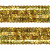 Тесьма с пайетками D16, шир. 20 мм/уп. 25+/-1 м, цвет золото - купить в Рубцовске. Цена: 778.19 руб.