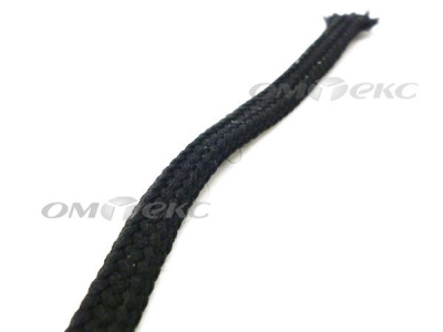 Шнурки т.3 200 см черн - купить в Рубцовске. Цена: 21.69 руб.