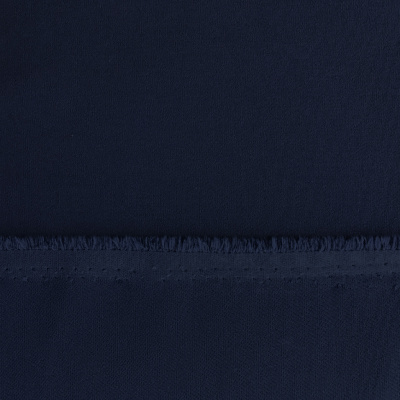 Костюмная ткань "Элис", 220 гр/м2, шир.150 см, цвет т.синий - купить в Рубцовске. Цена 308 руб.