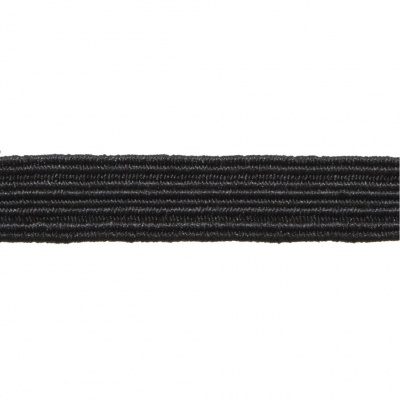 Резинка продежка С-52, шир. 7 мм (20 шт/10 м), цвет чёрный - купить в Рубцовске. Цена: 1 338.93 руб.