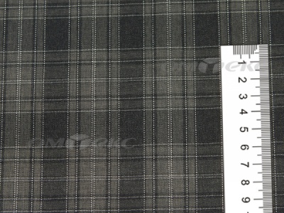 Ткань костюмная клетка 25235 2004, 185 гр/м2, шир.150см, цвет серый/бел - купить в Рубцовске. Цена 